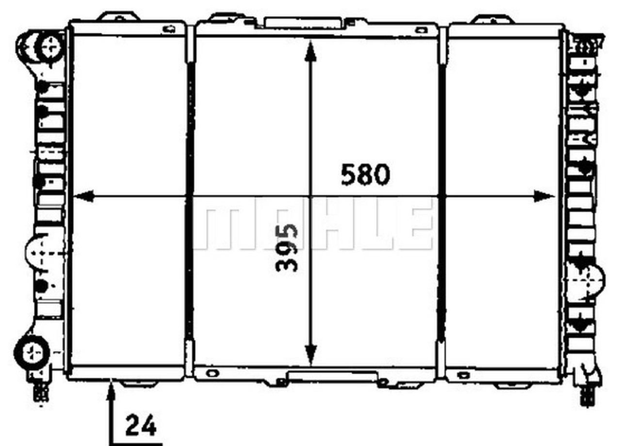 MAHLE PC Radiator CR521000S