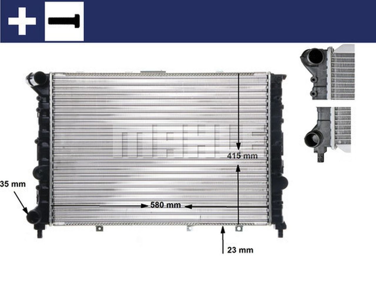 MAHLE PC Radiator CR521000S