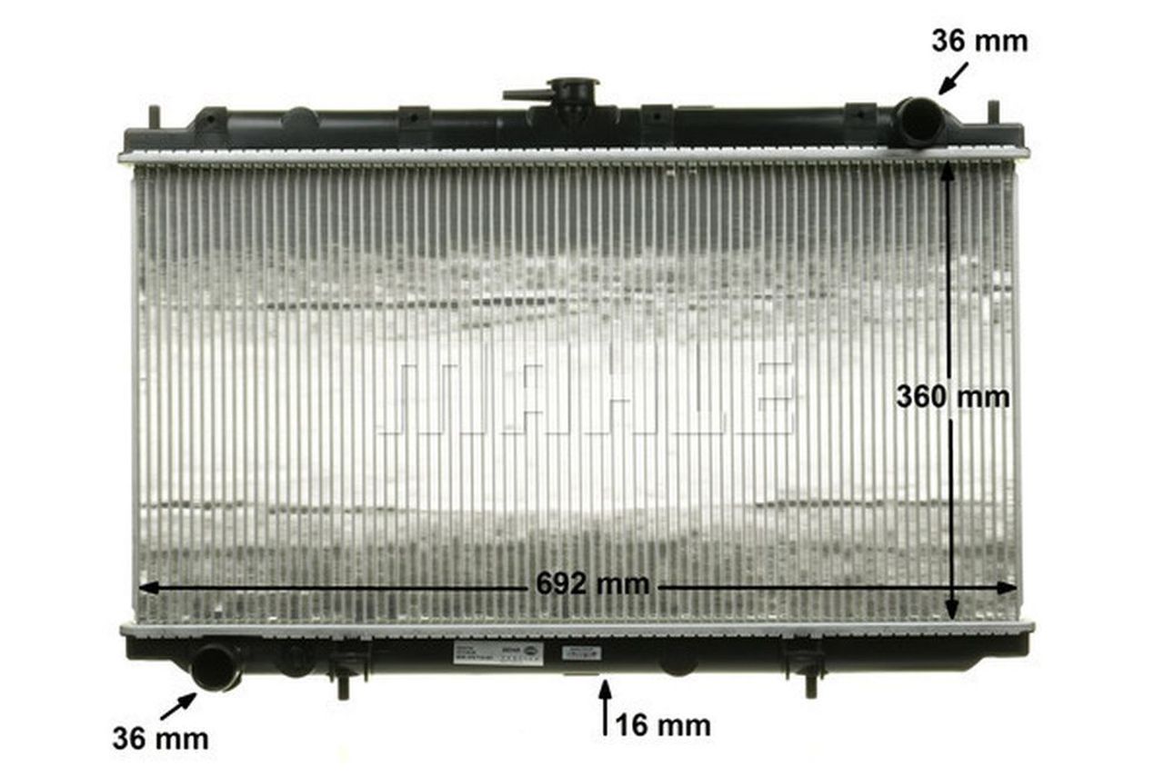 MAHLE PC Radiator CR545000S