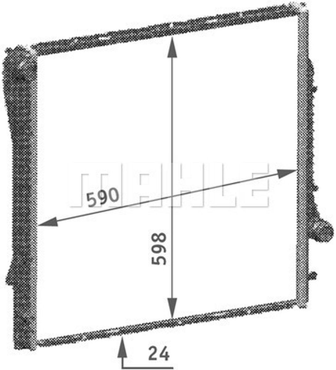 MAHLE PC Radiator CR567000P