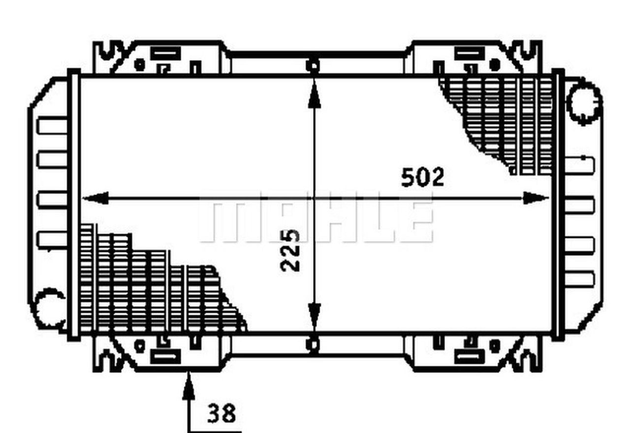 MAHLE PC Radiator CR619000S