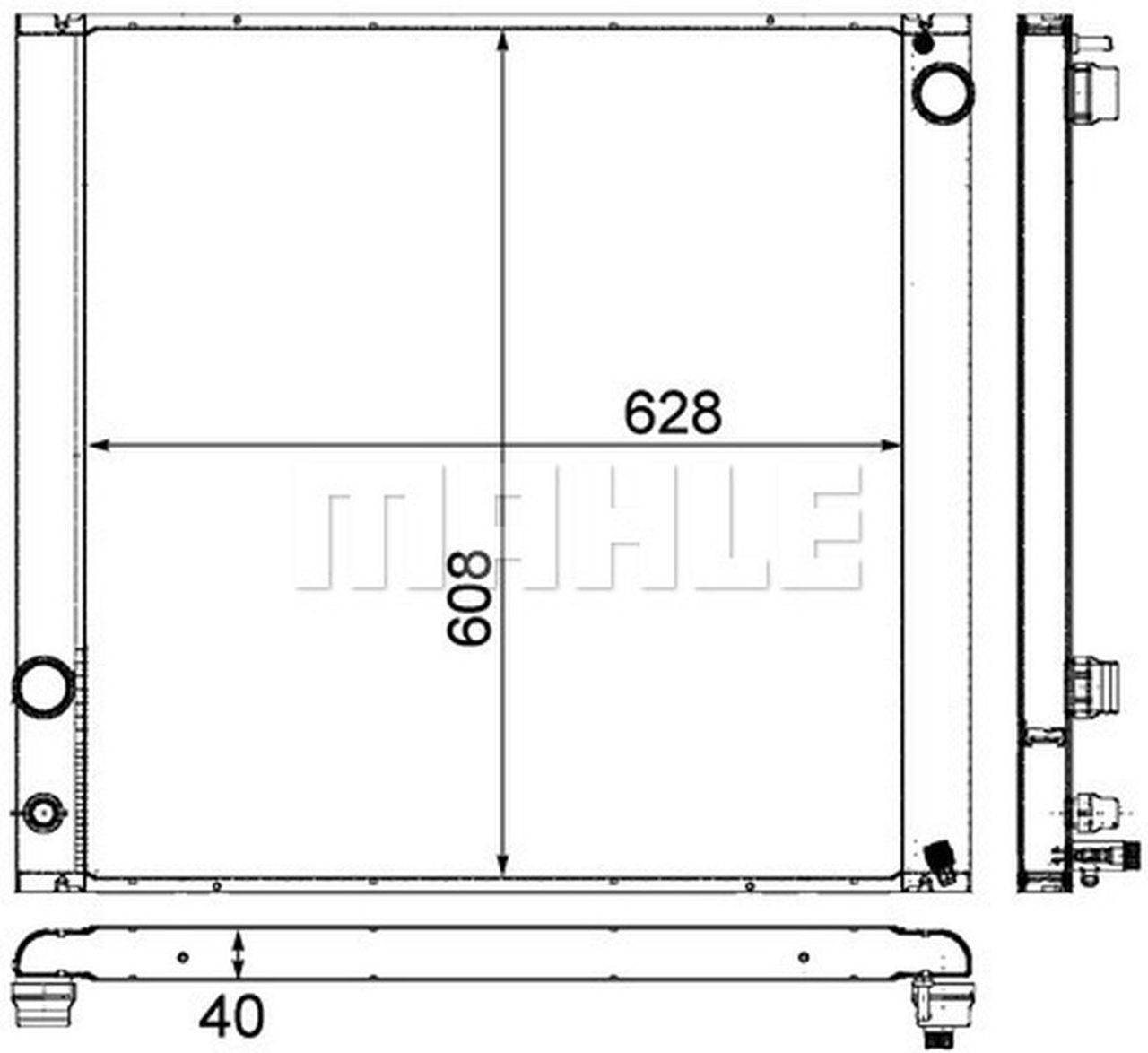 MAHLE PC Radiator CR765000P