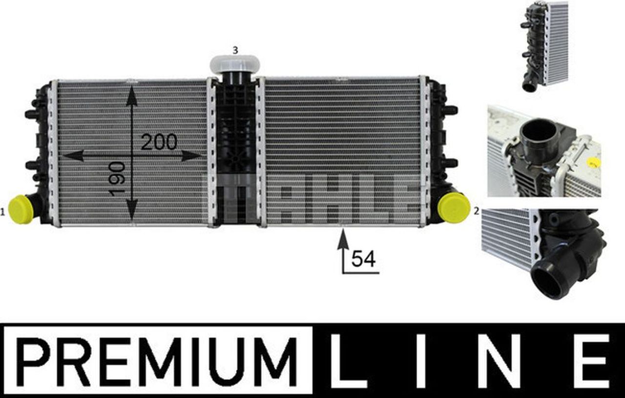 MAHLE PC Radiator CR77000P
