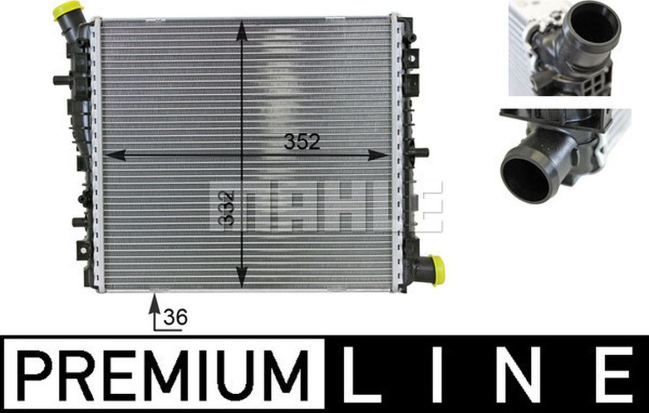MAHLE PC Radiator CR78000P
