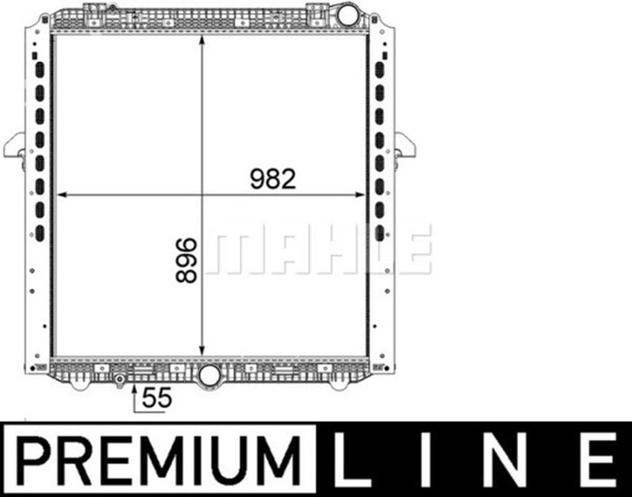 MAHLE Truck/Bus Radiator CR865000P
