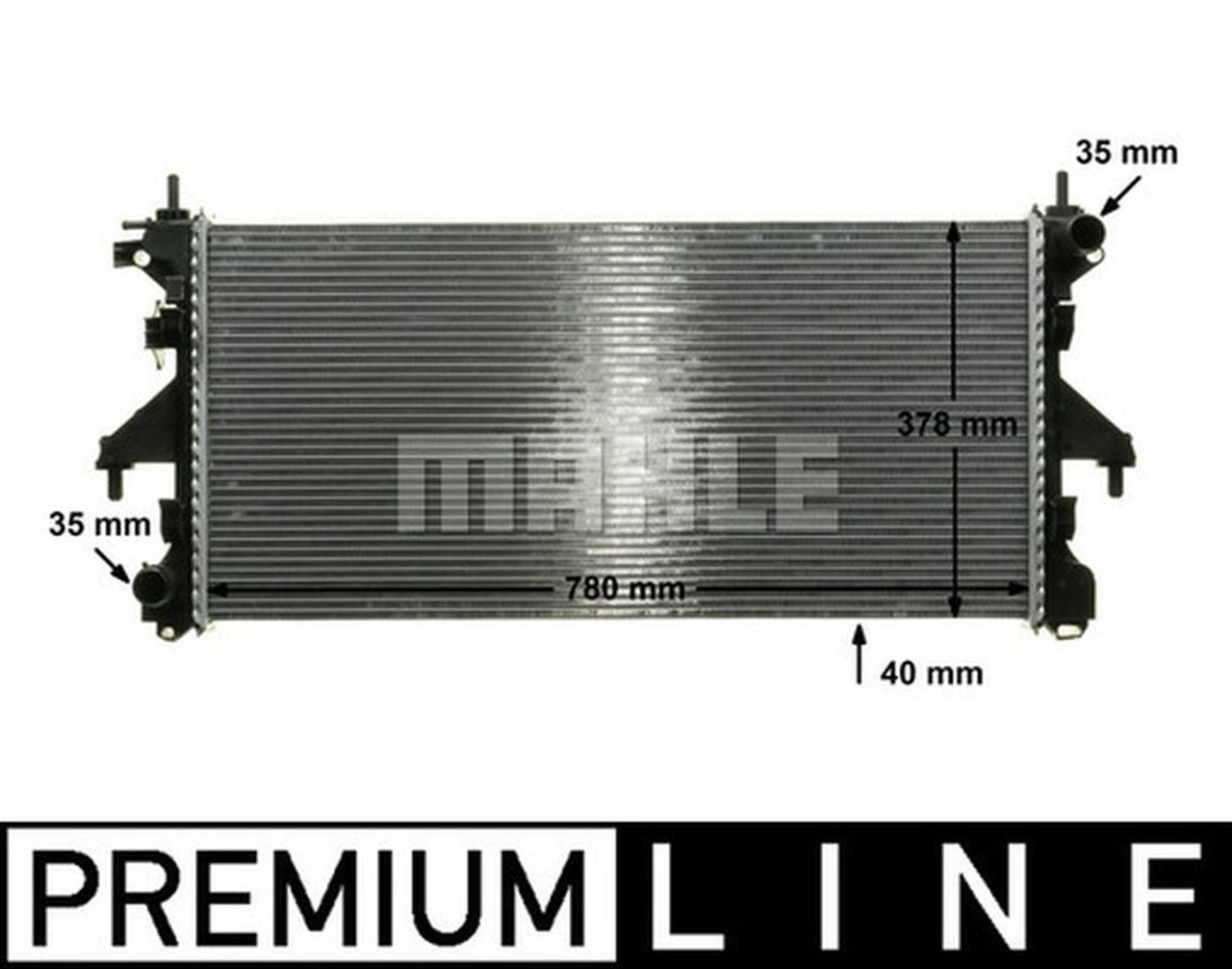 MAHLE LCV Radiator CR887000P