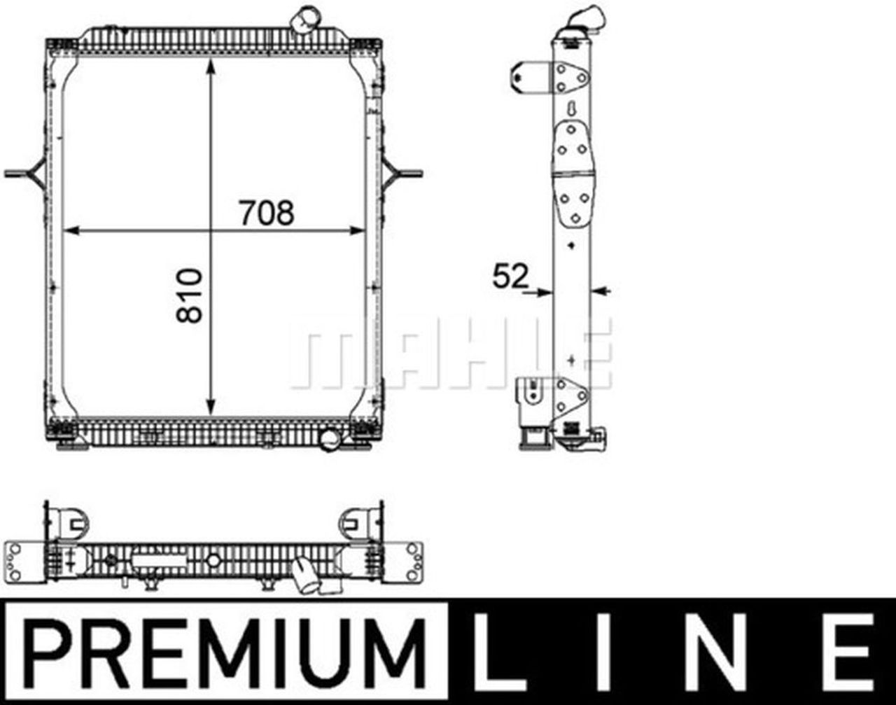 MAHLE Truck/Bus Radiator CR893000P