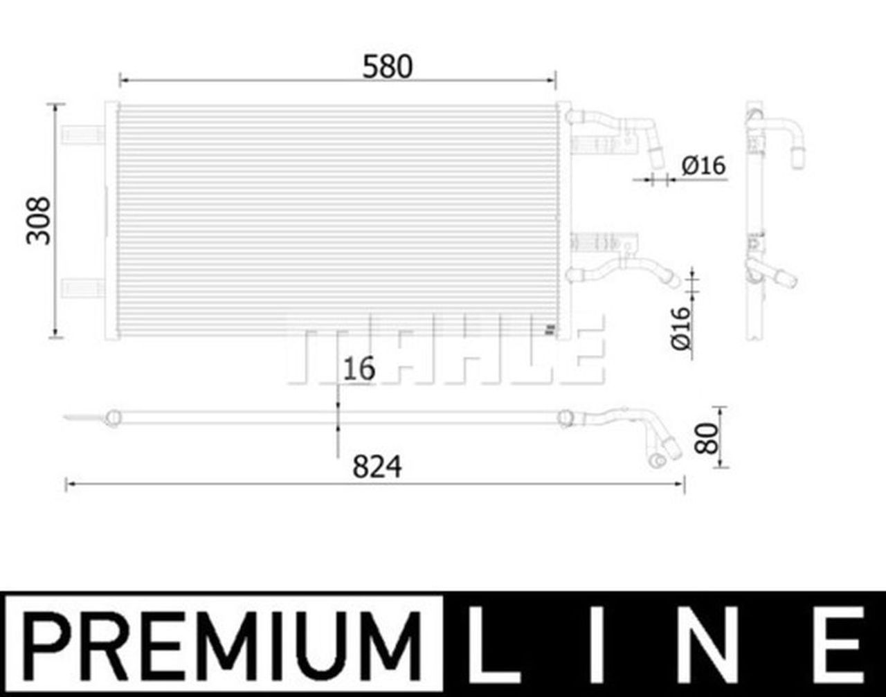 MAHLE PC Radiator CR935000P