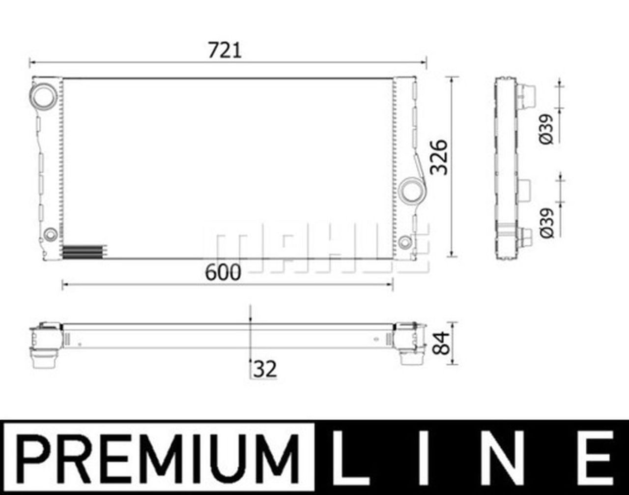 MAHLE PC Radiator CR956000P