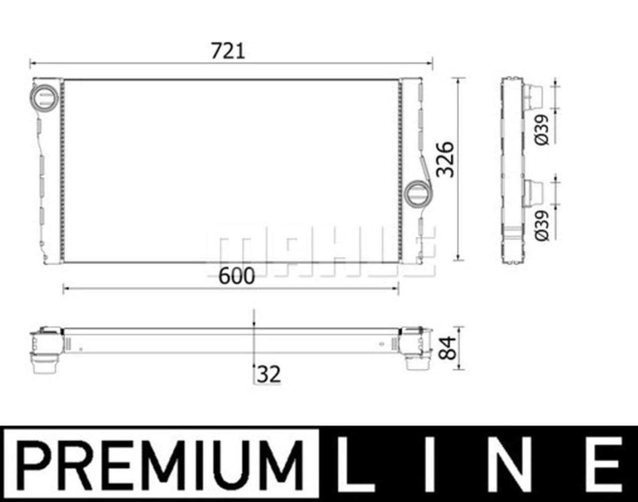 MAHLE PC Radiator CR957000P