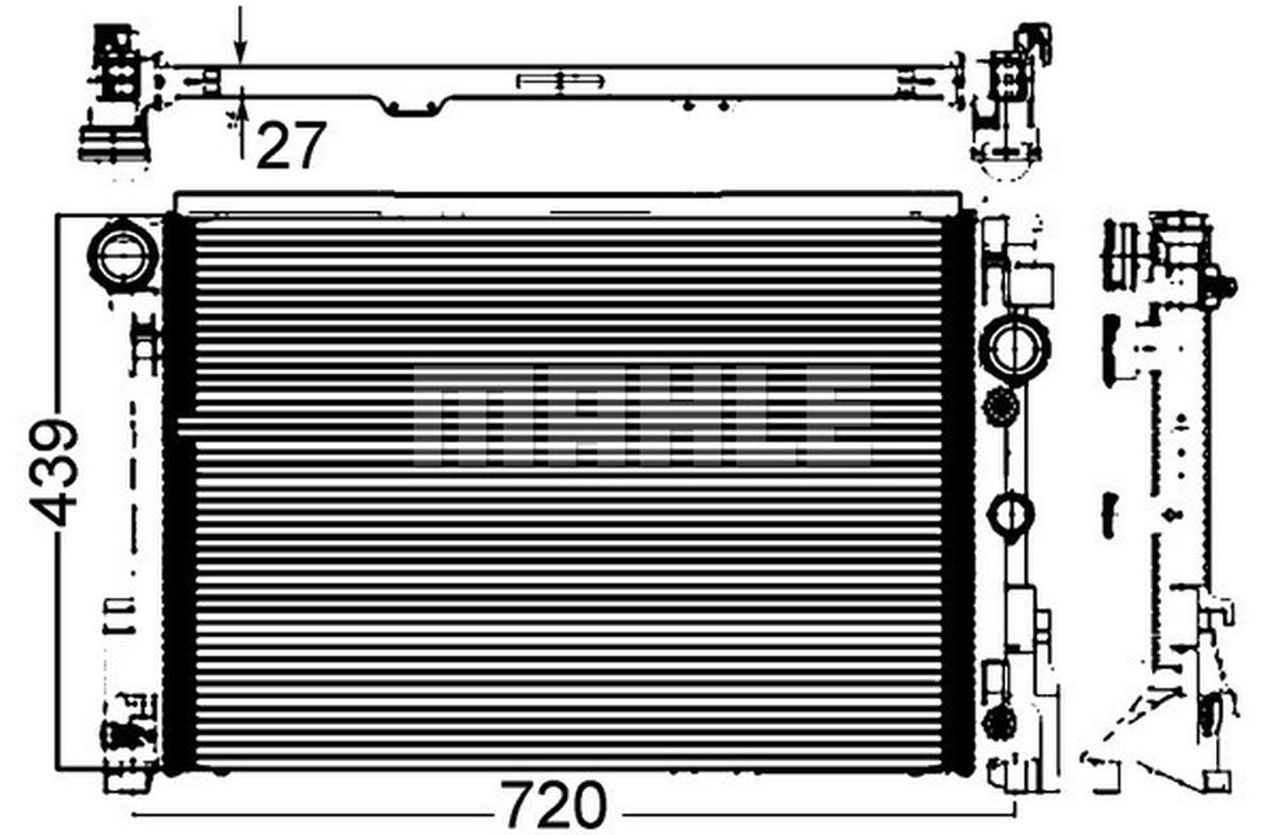 MAHLE PC Radiator CR988000P