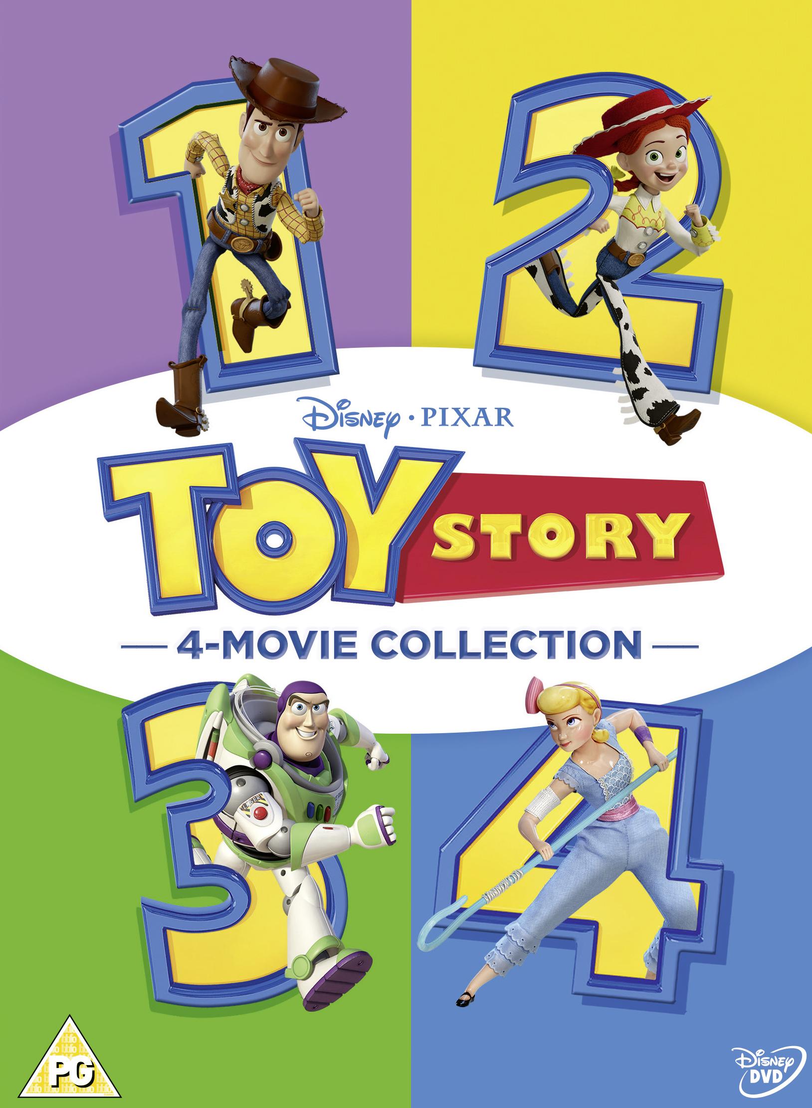 Toy Story: 4-movie Collection [PG] DVD Box Set 8717418549664 UK