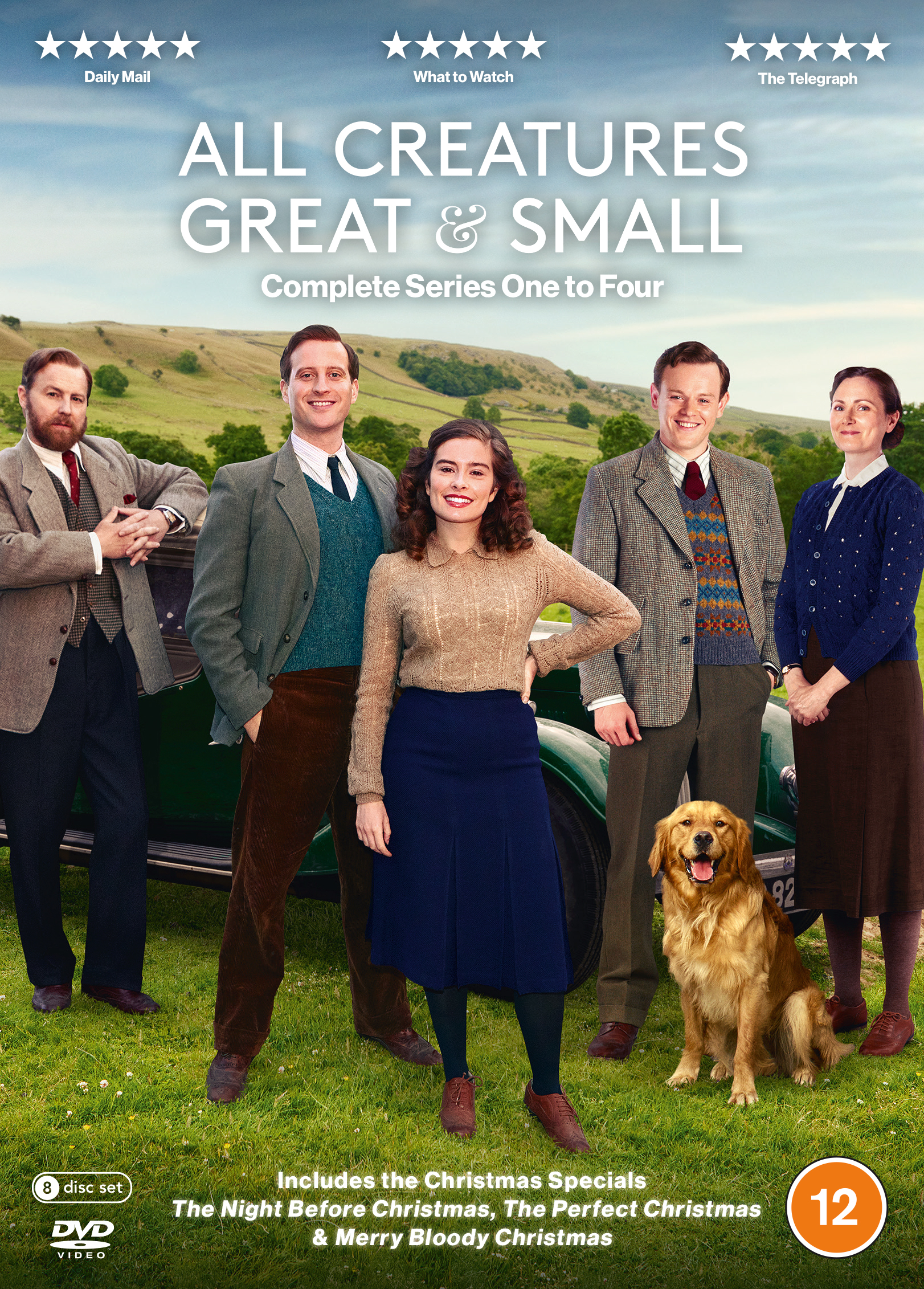 All Creatures Great & Small: Series 1-4 [12] DVD Box Set
