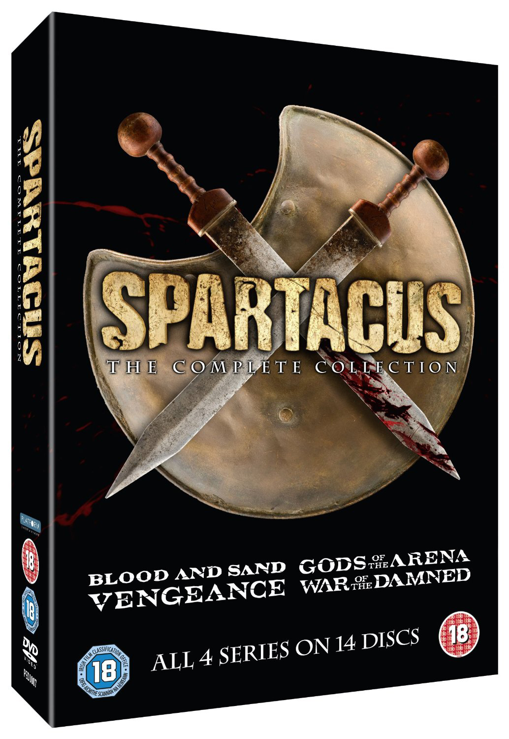 Spartacus: The Complete Collection [18] DVD Box Set | eBay 