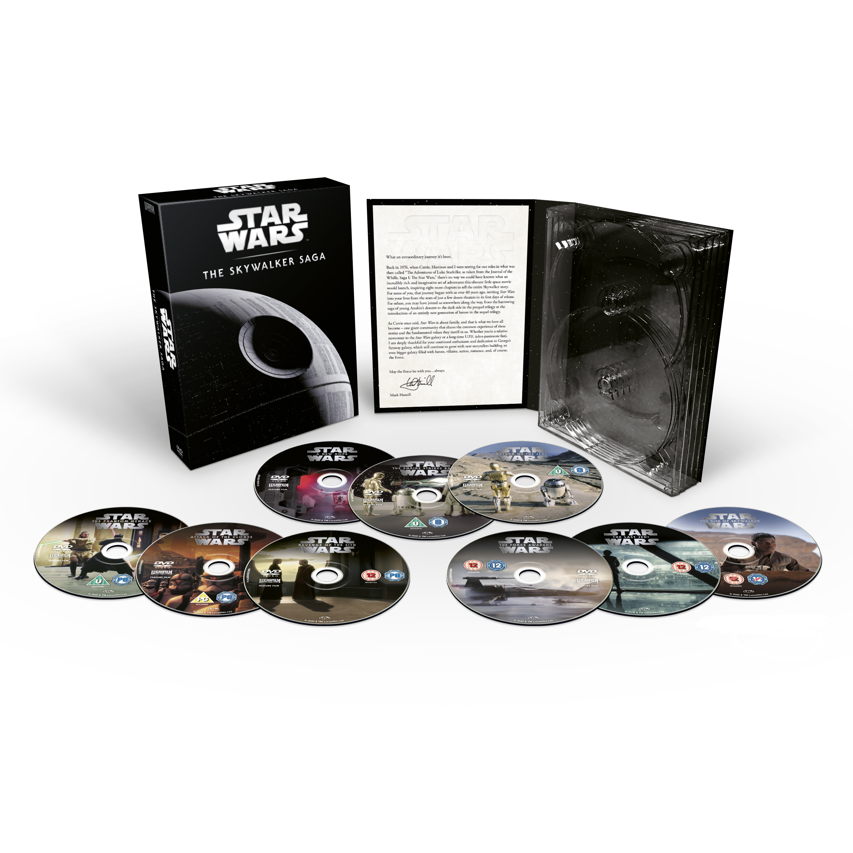 洋画・外国映画 STAR WARS    SAGA DVD PACK Amazon.com: Star Wars: Saga DVD Pack : Movies & TV
