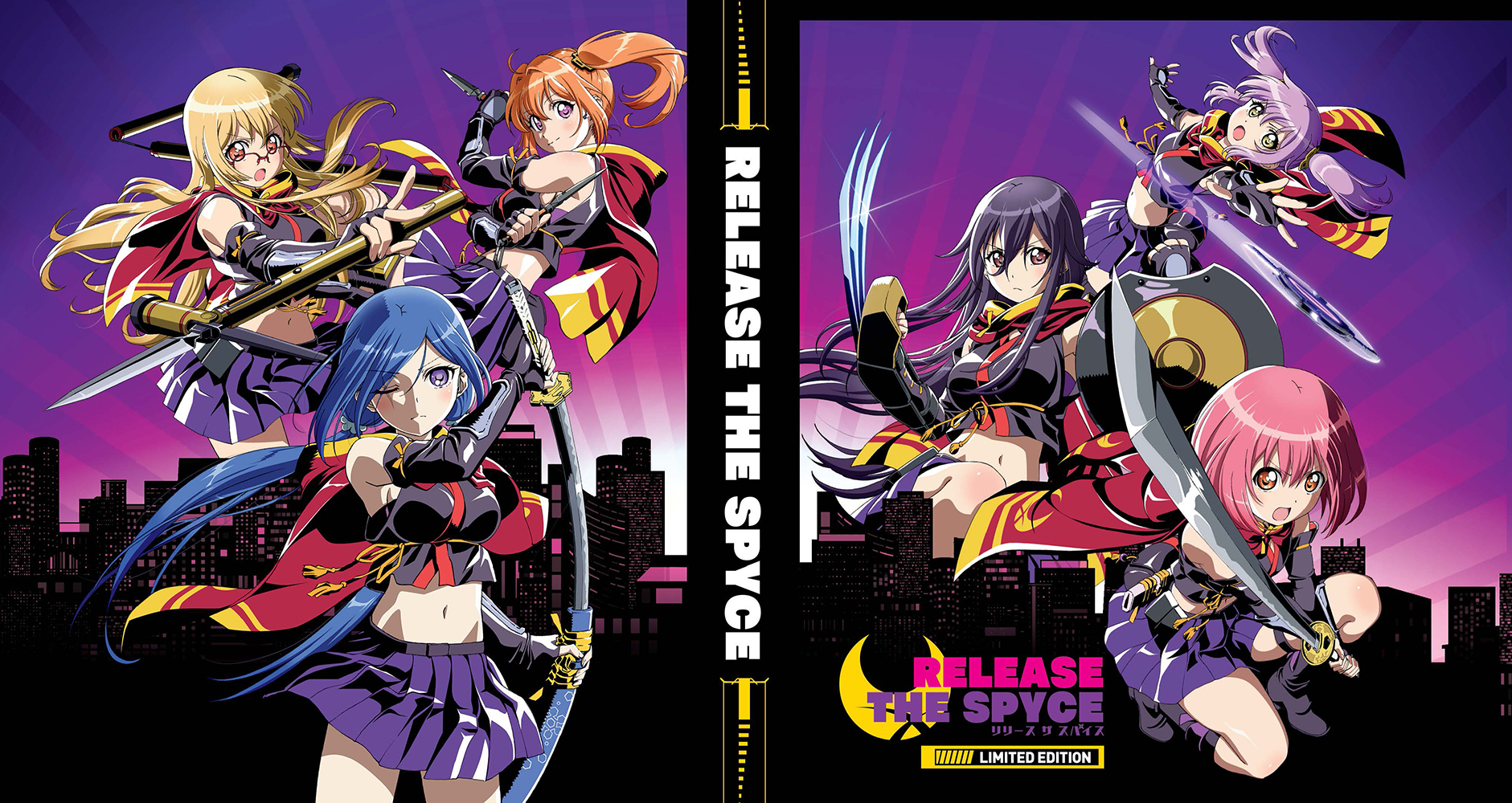【※※※】[全6巻セット]RELEASE THE SPYCE 1～6(Blu-ray Disc) RELEASE THE SPYCE 1?6 （6巻セット） 表紙は雪！アニメ『RELEASE THE