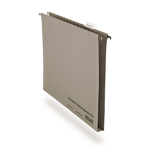 Railex A3 Filing Drawer Suspension File VSFV 473mm 400gsm Grey