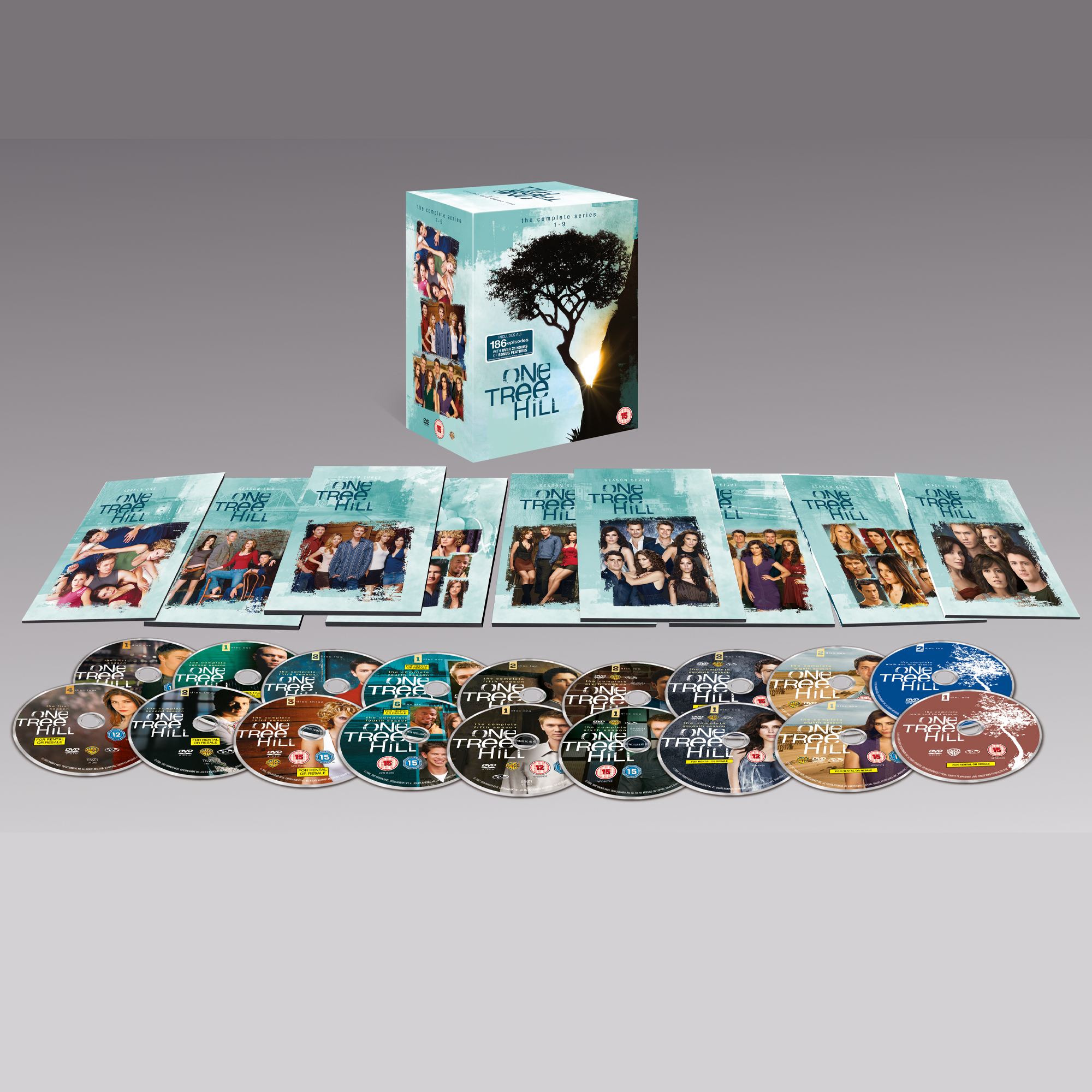 One Tree Hill: The Complete Series 1-9 [15] DVD Box Set UK