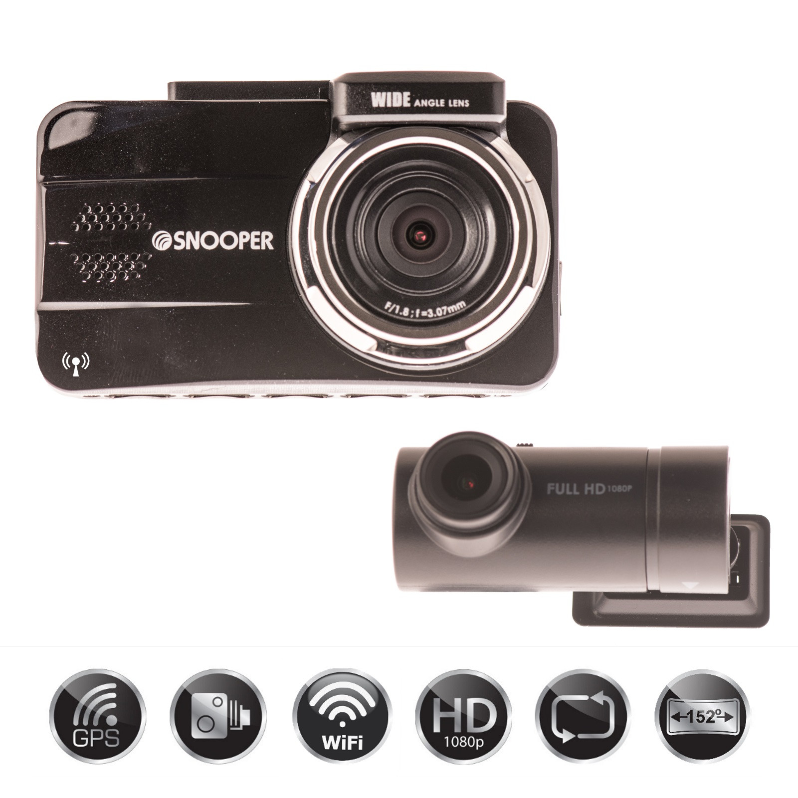 Kenwood drv-830 Wide quad-HD-Dashcam con GPS y fahrassistenzsystem
