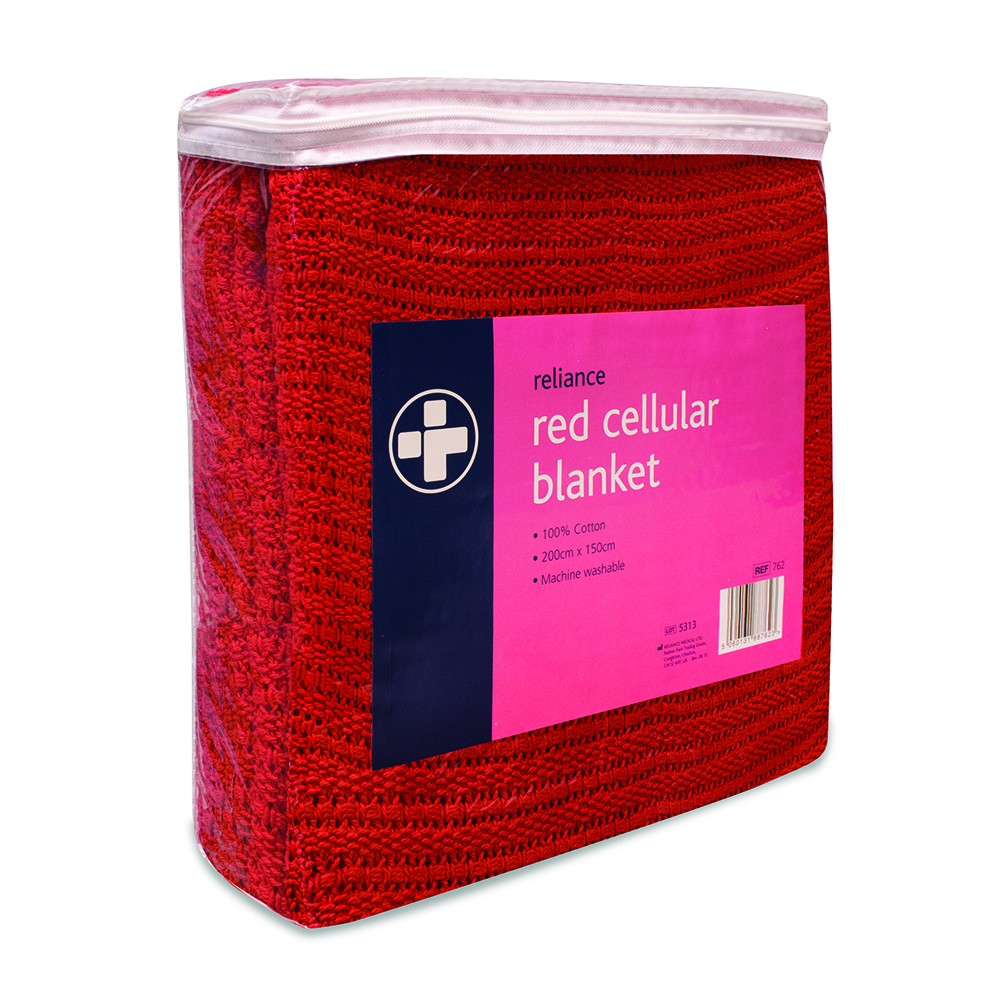 Reliance Medical Warm Cotton Red Cellular First Aid Ambulance Paramedic