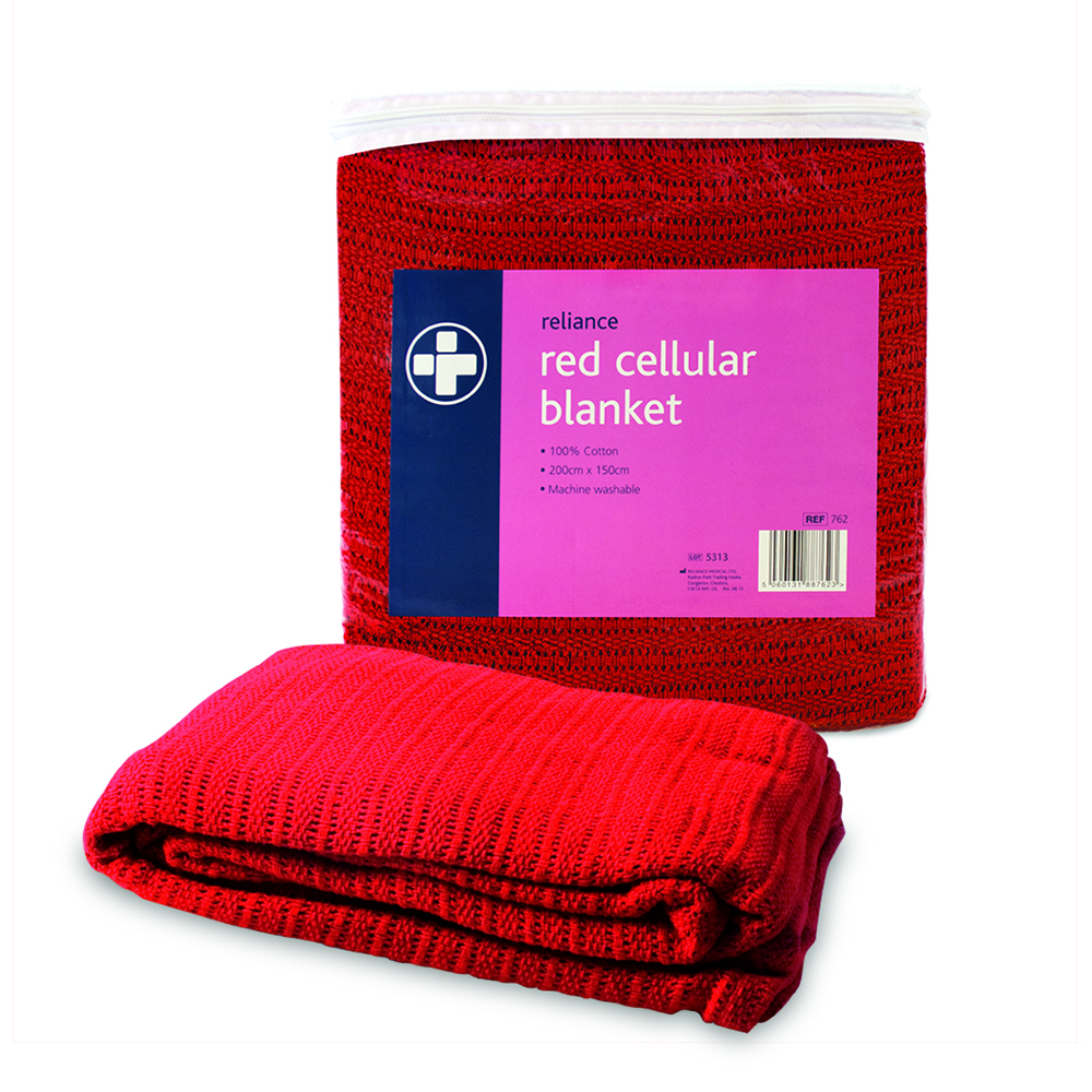 Reliance Medical Warm Cotton Red Cellular First Aid Ambulance Paramedic