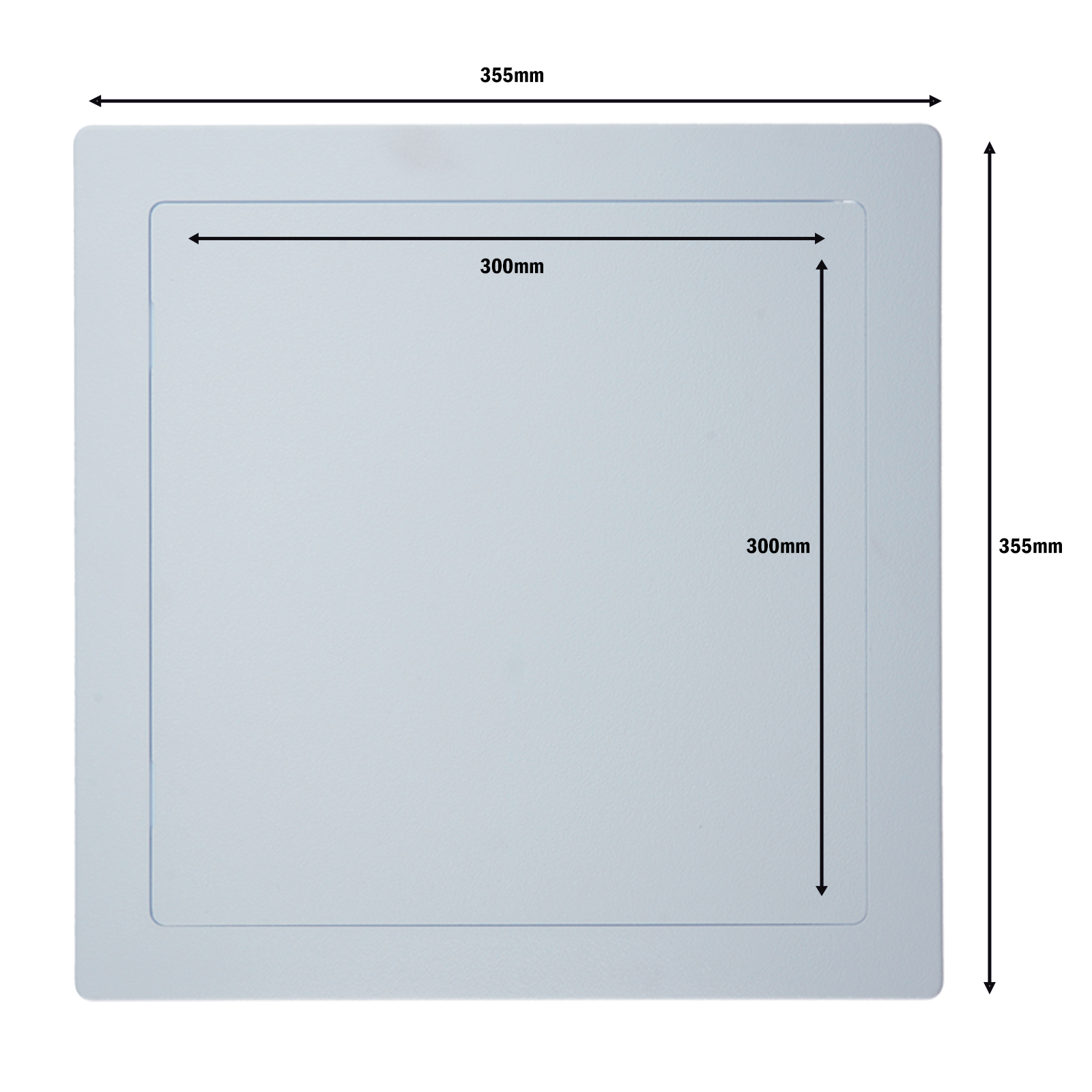 Access Panels White ABS Plastic Inspection Hatch Trade Standard ALL SIZES