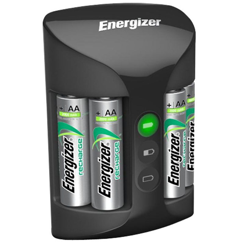 Energizer Recharge pro Batgtery Charger With 4 AA 2000mAh Rechargable ...