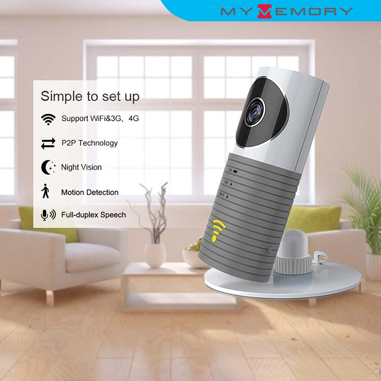 CleverDog Camera WiFi SMART HOME SECURITY Cam IP 1080 Wireless NIGHT