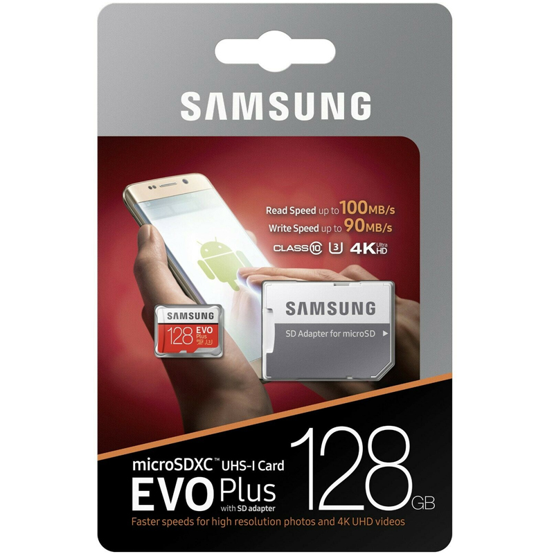 Карта памяти samsung evo plus 128