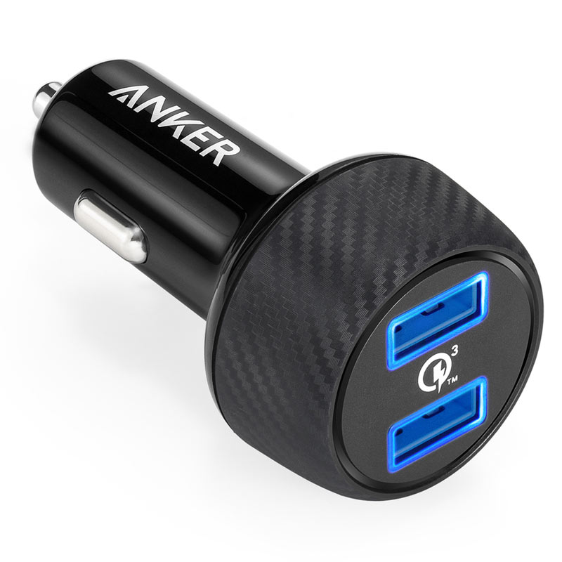 Anker Powerdrive Speed 2 Universal Dual Usb Car Charger A2228h11