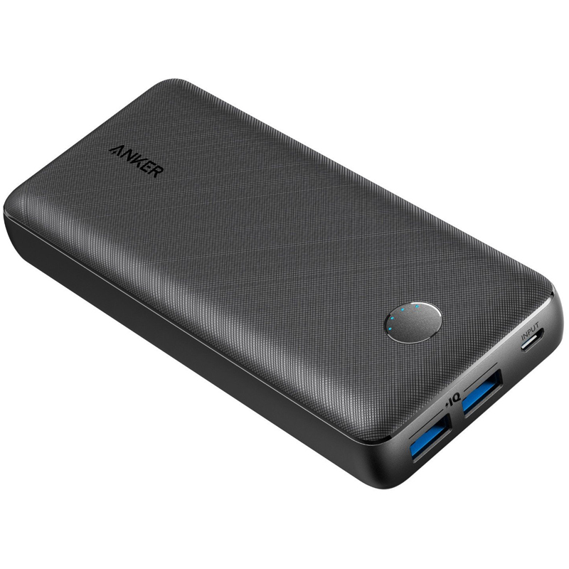 Anker Power Bank 20000mAh PORTABLE PHONE CHARGER 18W 2x USB PowerIQ