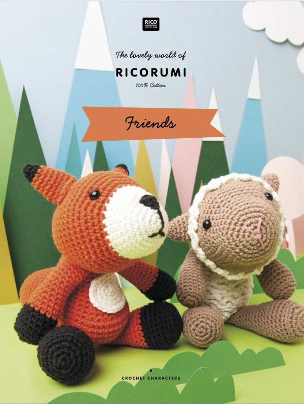 Rico Ricorumi Crochet Amigurumi Juguete Tejer Patrones Libros DK Lana Hilo Diseños - Imagen 117 de 256