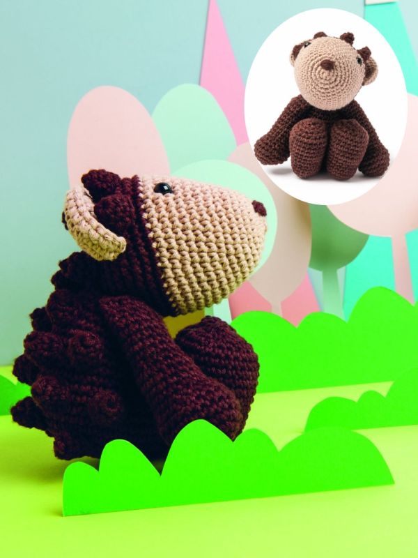 Rico Ricorumi Crochet Amigurumi Juguete Tejer Patrones Libros DK Lana Hilo Diseños - Imagen 120 de 256