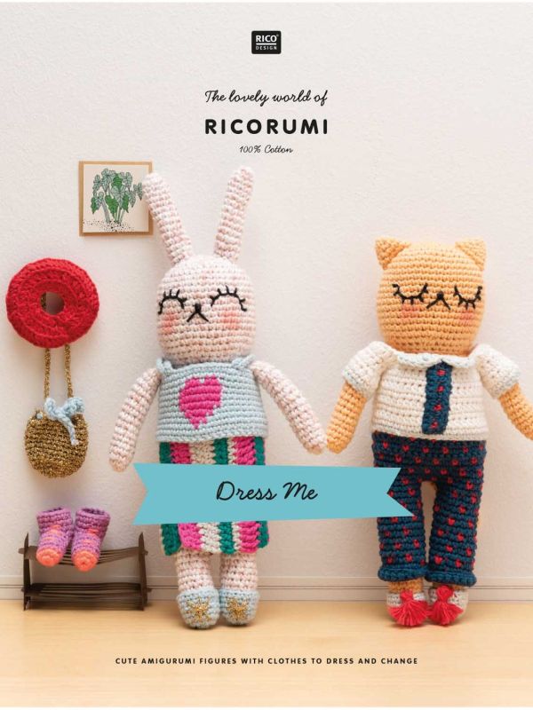 Rico Ricorumi Crochet Amigurumi Juguete Tejer Patrones Libros DK Lana Hilo Diseños - Imagen 75 de 256