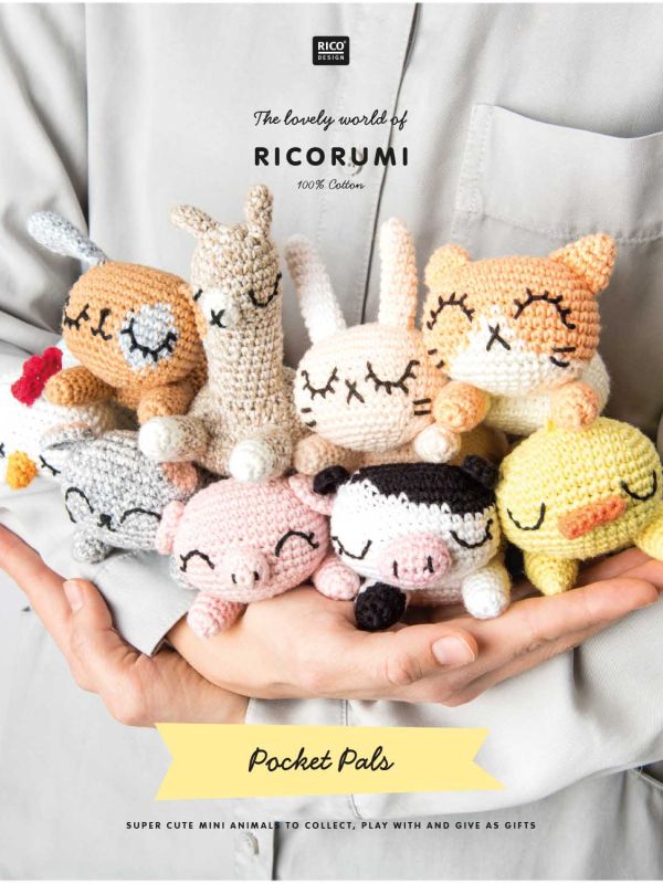 Rico Ricorumi Crochet Amigurumi Juguete Tejer Patrones Libros DK Lana Hilo Diseños - Imagen 196 de 256