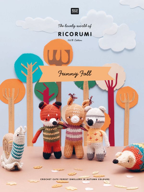 Rico Ricorumi Crochet Amigurumi Juguete Tejer Patrones Libros DK Lana Hilo Diseños - Imagen 123 de 256