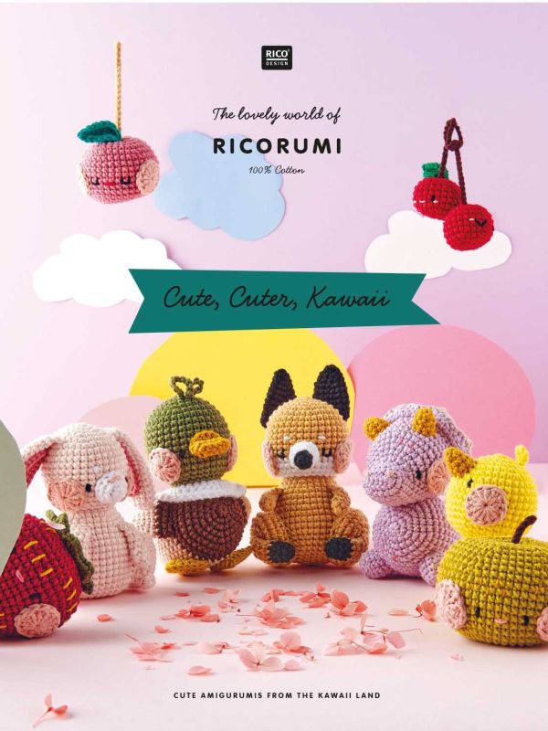 Rico Ricorumi Crochet Amigurumi Juguete Tejer Patrones Libros DK Lana Hilo Diseños - Imagen 63 de 256