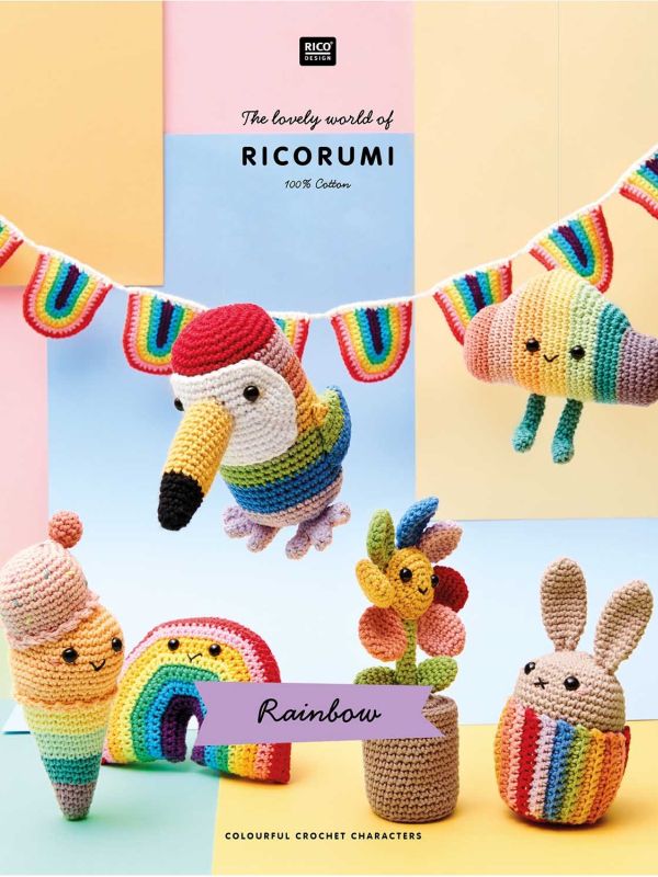 Rico Ricorumi Crochet Amigurumi Juguete Tejer Patrones Libros DK Lana Hilo Diseños - Imagen 204 de 256