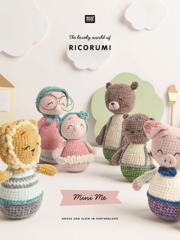 Rico Ricorumi Crochet Amigurumi Juguete Tejer Patrones Libros DK Lana Hilo Diseños - Imagen 175 de 256
