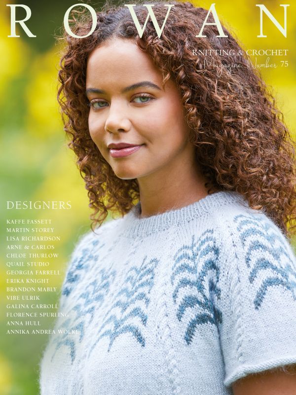 Rowan Magazine Crochet & Knitting Patterns Books Knitwear Wool Yarn DK Designs - Picture 25 of 48