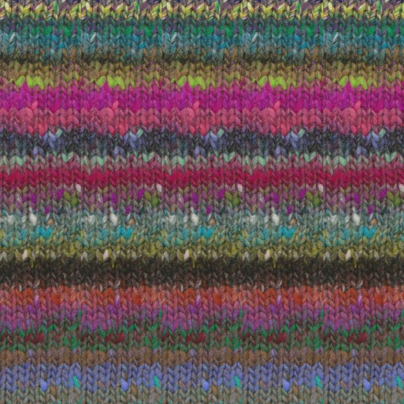 Noro Ito Filato Lana Maglia Aran Singoli Multicolore Merino Uncinetto - Foto 7 di 64