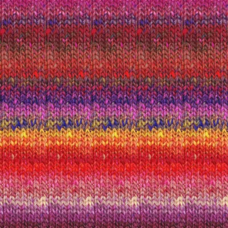 Noro Ito Filato Lana Maglia Aran Singoli Multicolore Merino Uncinetto - Foto 20 di 64
