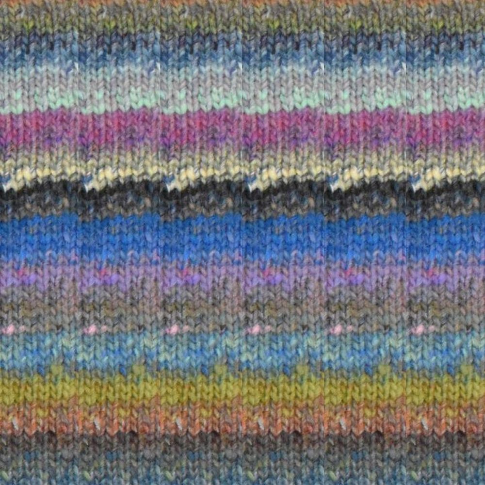 Noro Ito Filato Lana Maglia Aran Singoli Multicolore Merino Uncinetto - Foto 60 di 64