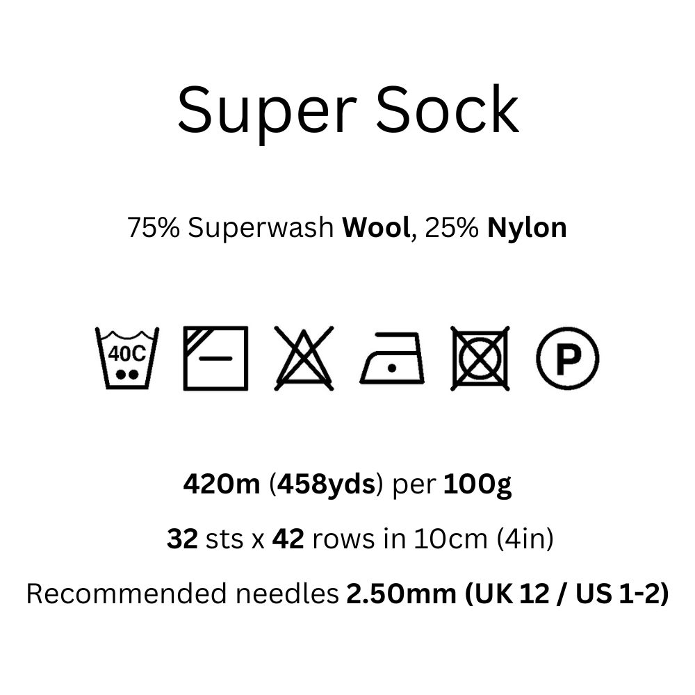 Sock Yarn Self Patterning Knitting Crochet Wool Multicolour Superwash 4 Ply 100g - Picture 17 of 66