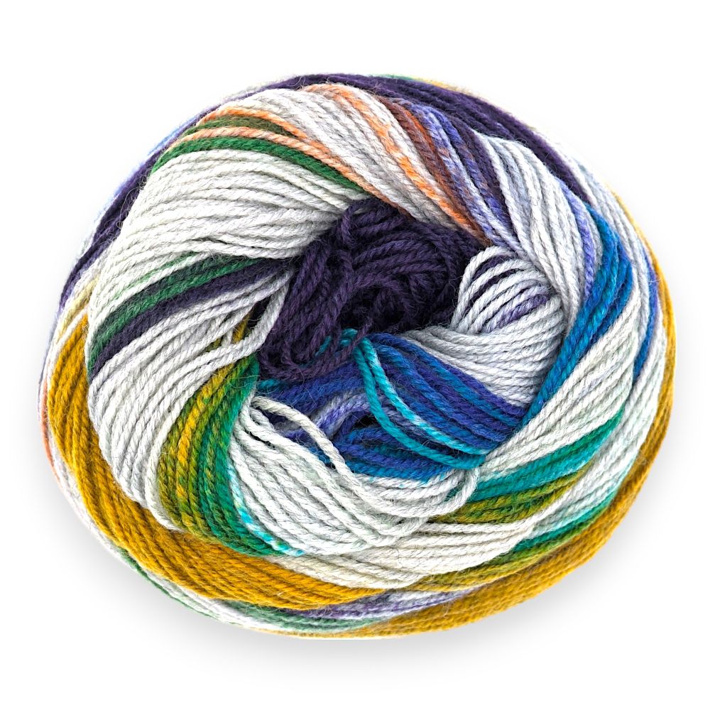 Laughing Hens Self-Patterning Multicolour Sock Yarn 4 Ply Knitting Crochet Wool - Picture 29 of 239
