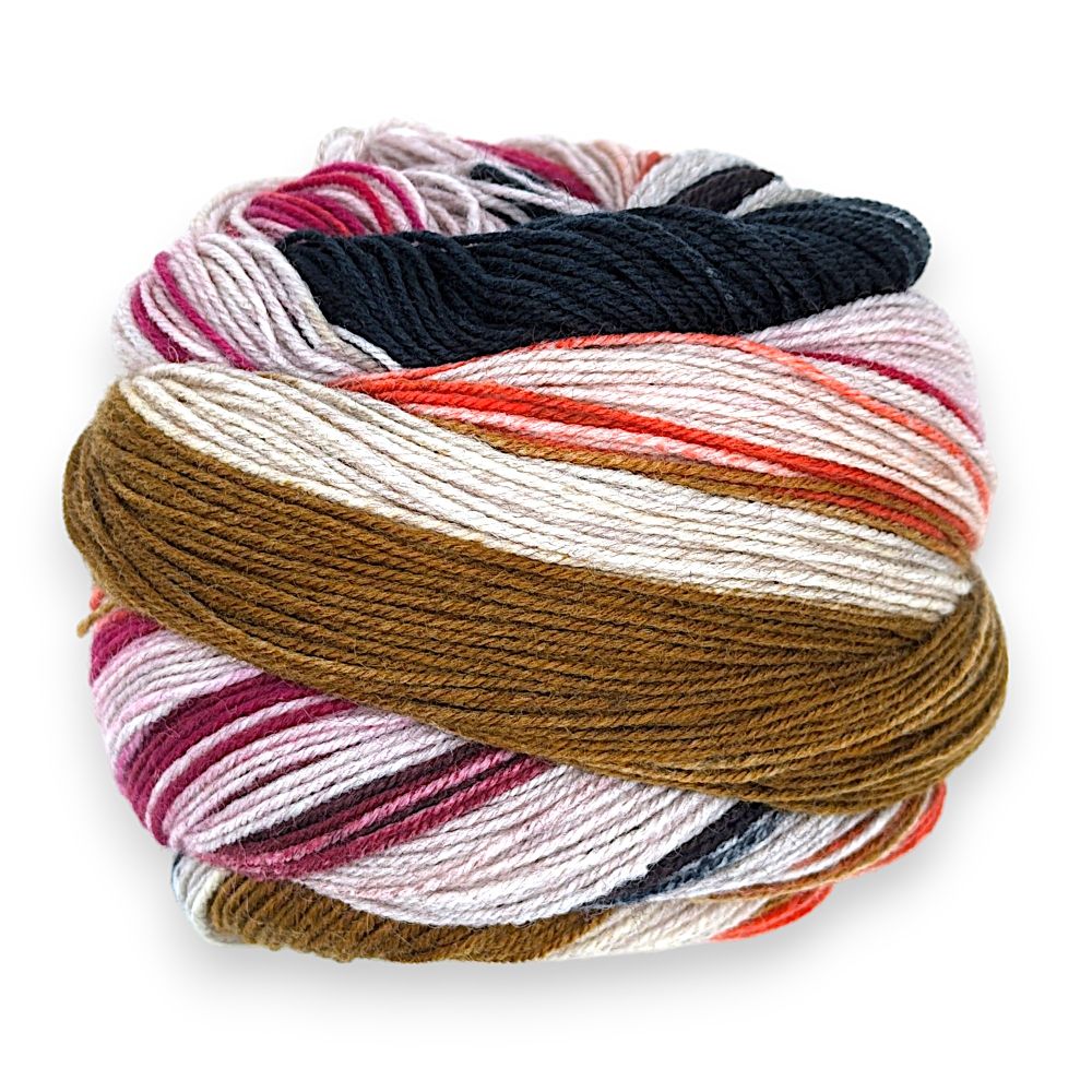 Laughing Hens Self-Patterning Multicolour Sock Yarn 4 Ply Knitting Crochet Wool - Picture 52 of 239