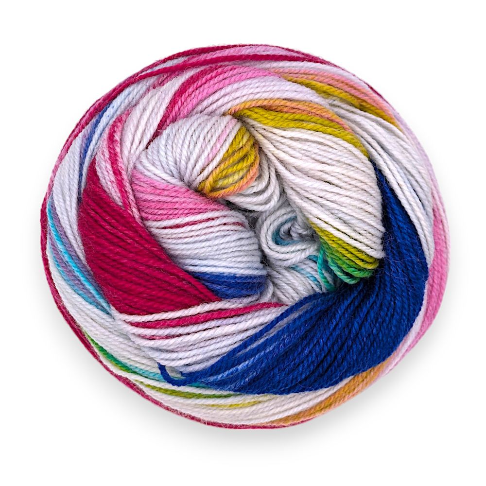 Laughing Hens Self-Patterning Multicolour Sock Yarn 4 Ply Knitting Crochet Wool - Picture 77 of 239