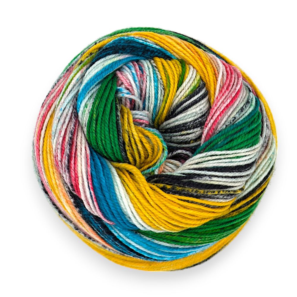 Laughing Hens Self-Patterning Multicolour Sock Yarn 4 Ply Knitting Crochet Wool - Picture 89 of 239