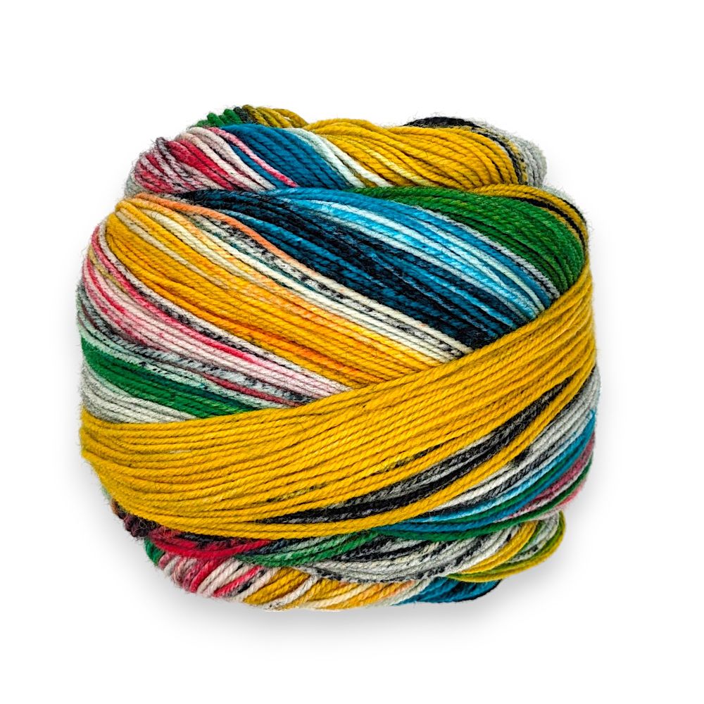 Laughing Hens Self-Patterning Multicolour Sock Yarn 4 Ply Knitting Crochet Wool - Picture 82 of 239