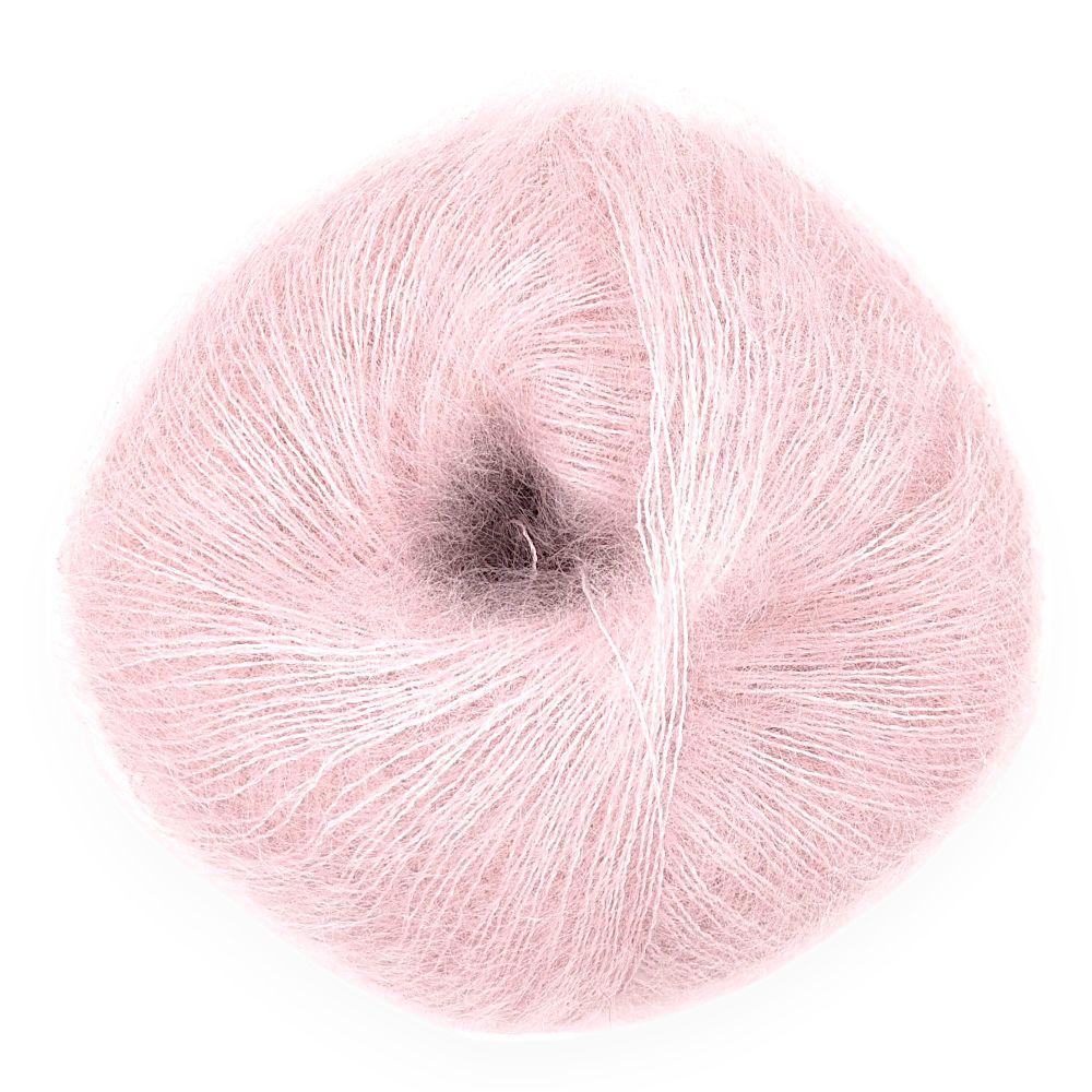 Fluffy Kid Mohair Yarn Luxury Silk Lace-Weight Knitting Crochet Wool All Colours - Picture 37 of 235